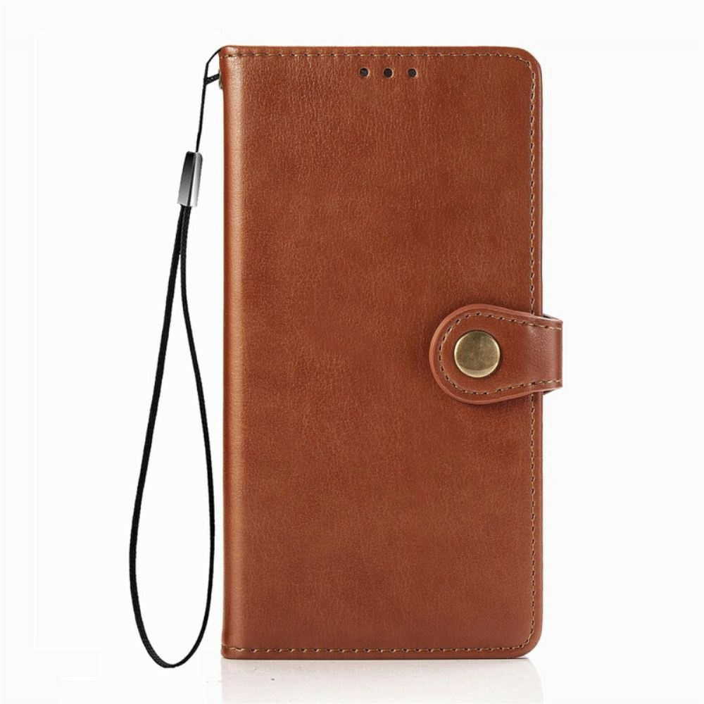 Flipové Pouzdro Na Xiaomi Redmi 9T Umělá Kůže A Vintage Spona