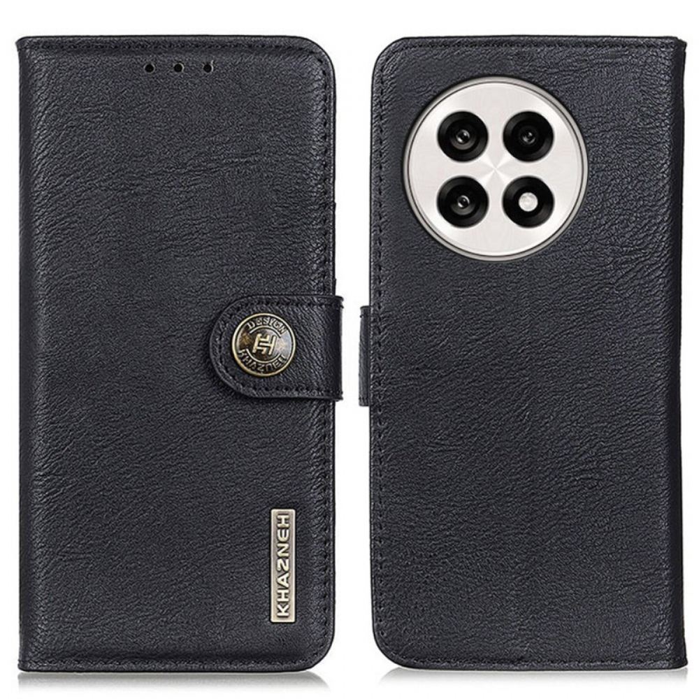 Kožený Kryt Na Oneplus 13r Khazneh Kožený Efekt