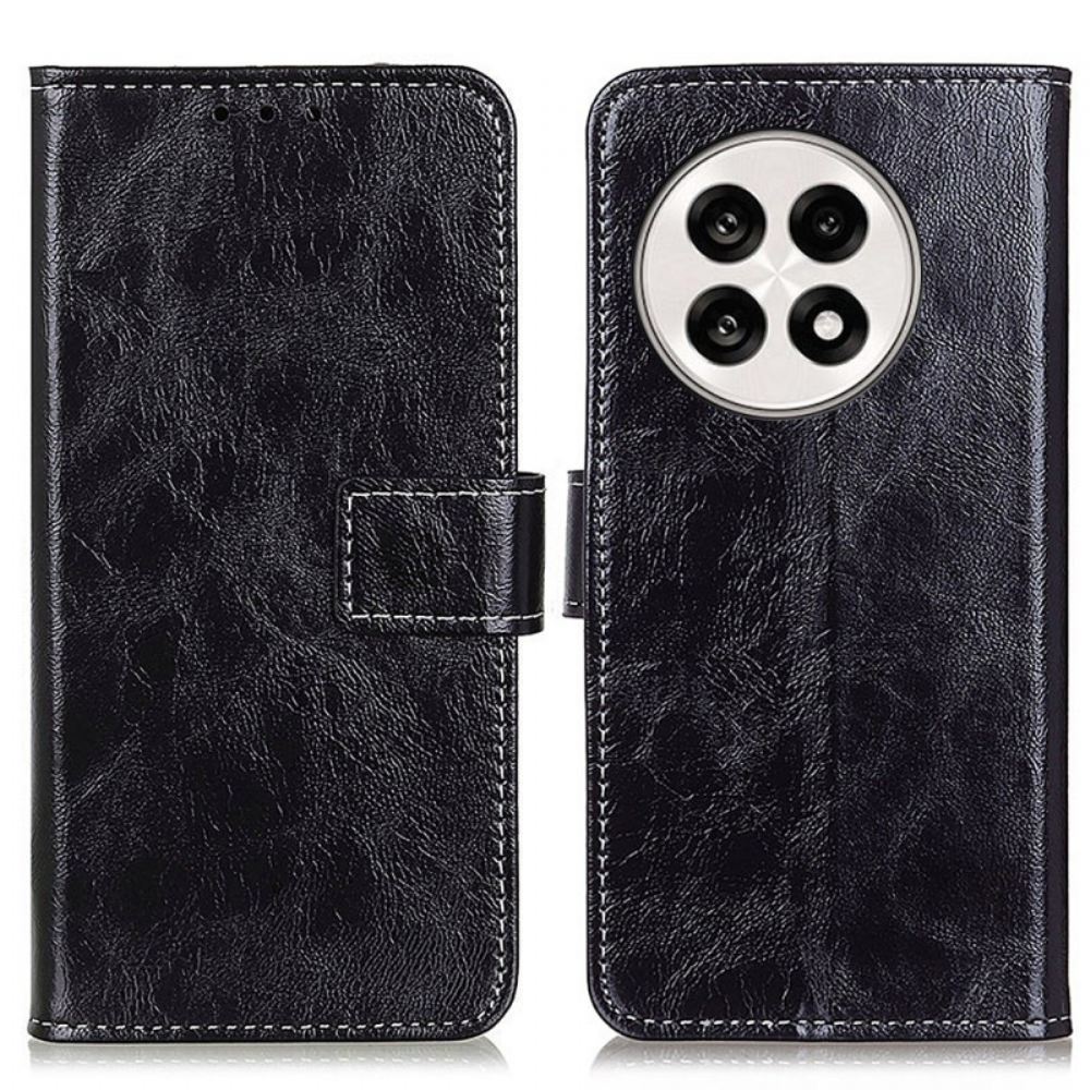 Kožený Kryt Na Oneplus 13r Lesklý Vzor