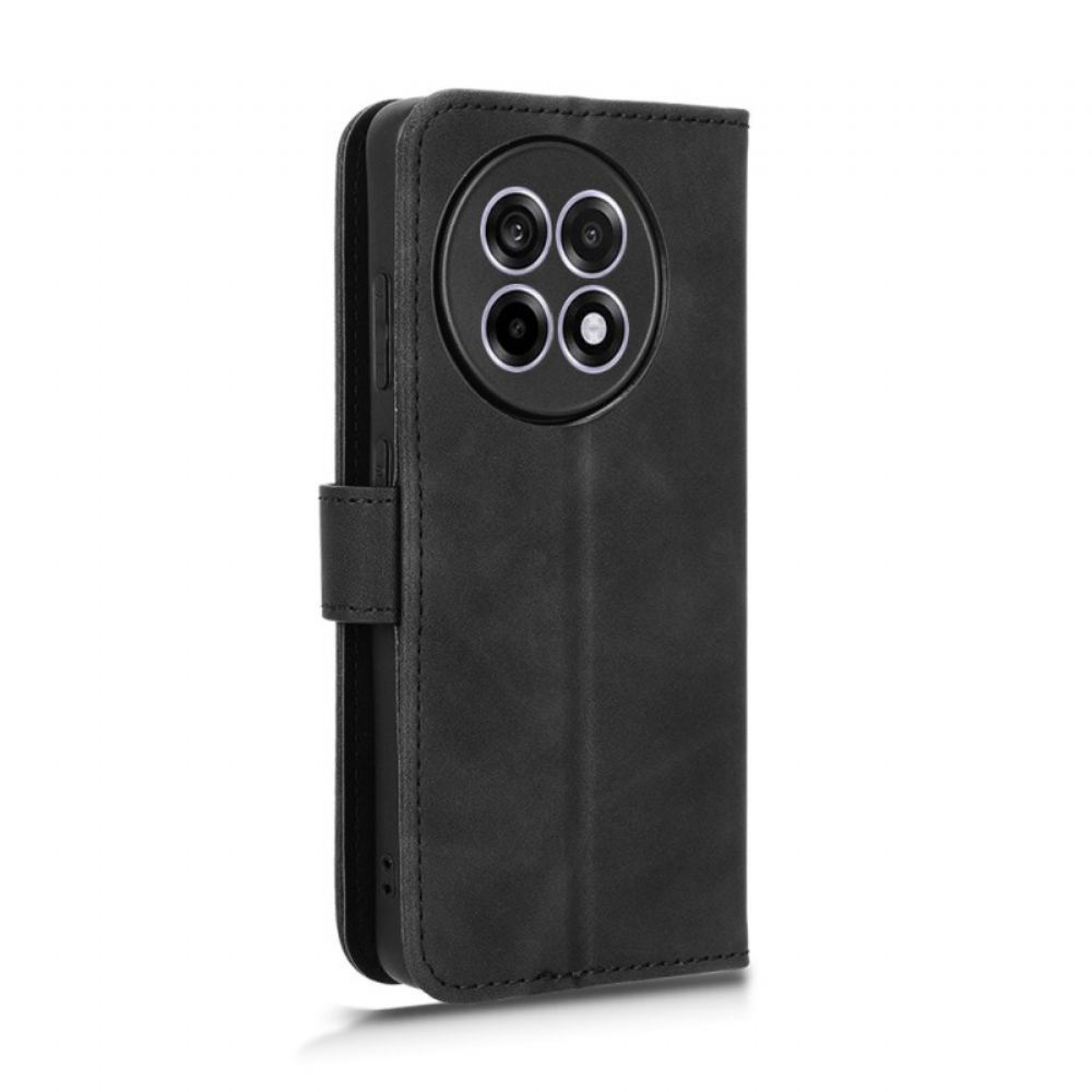 Kožený Kryt Na Oneplus 13r Semiš Styl