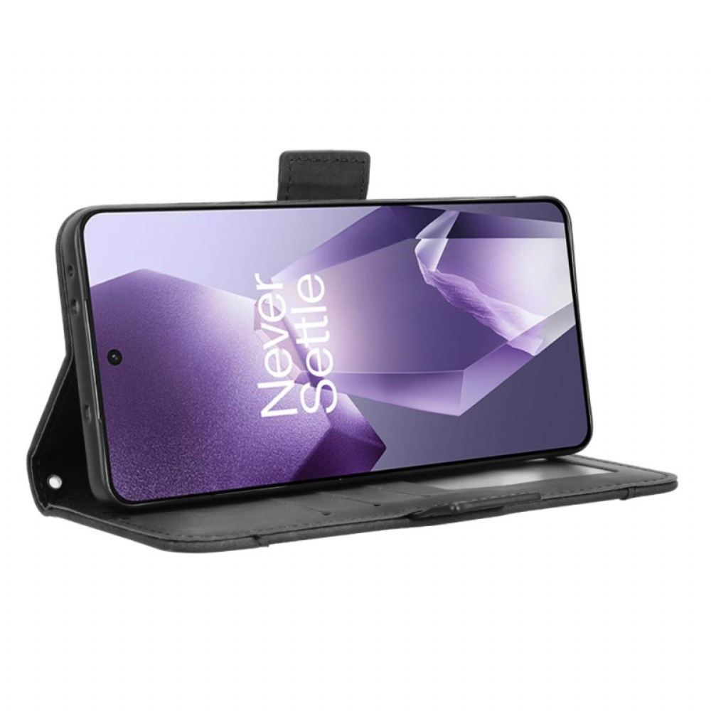 Kožený Kryt Na Oneplus 13r Více Karet