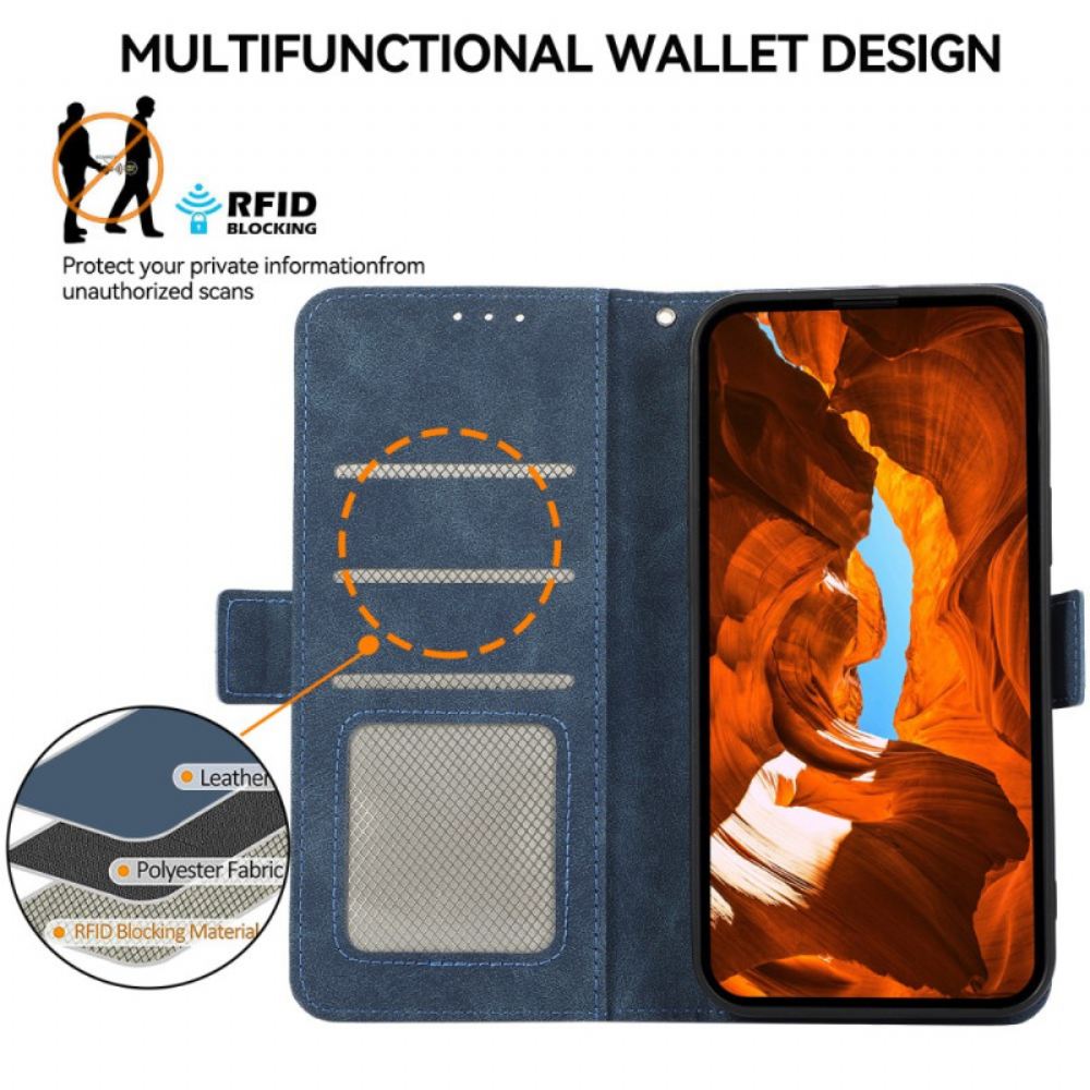 Kožený Kryt Oneplus 13r Abeel Semišový Efekt