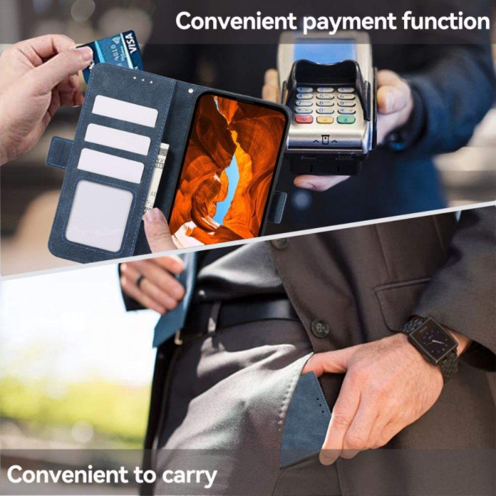 Kožený Kryt Oneplus 13r Abeel Semišový Efekt