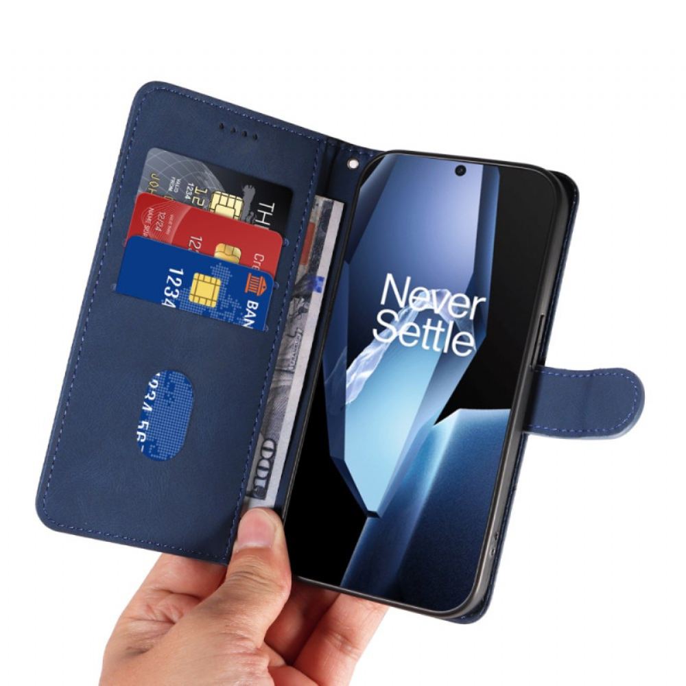 Kožený Kryt Oneplus 13r Vlnité Linie