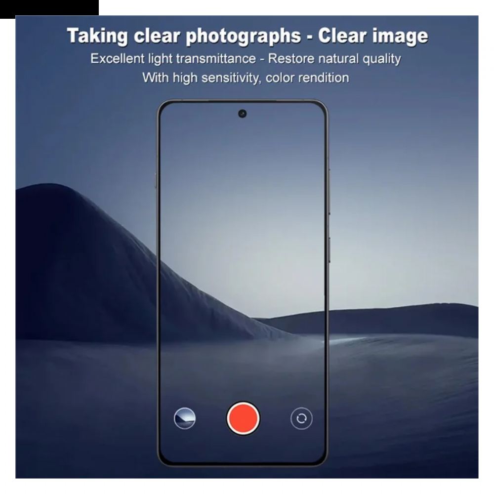 Ochranný Kryt Objektivu Z Tvrzeného Skla Pro Oneplus 13r (černá Verze)