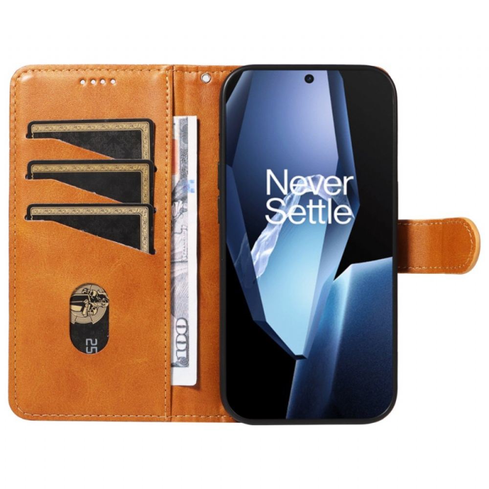 Peněženková Pouzdra Oneplus 13r Lines