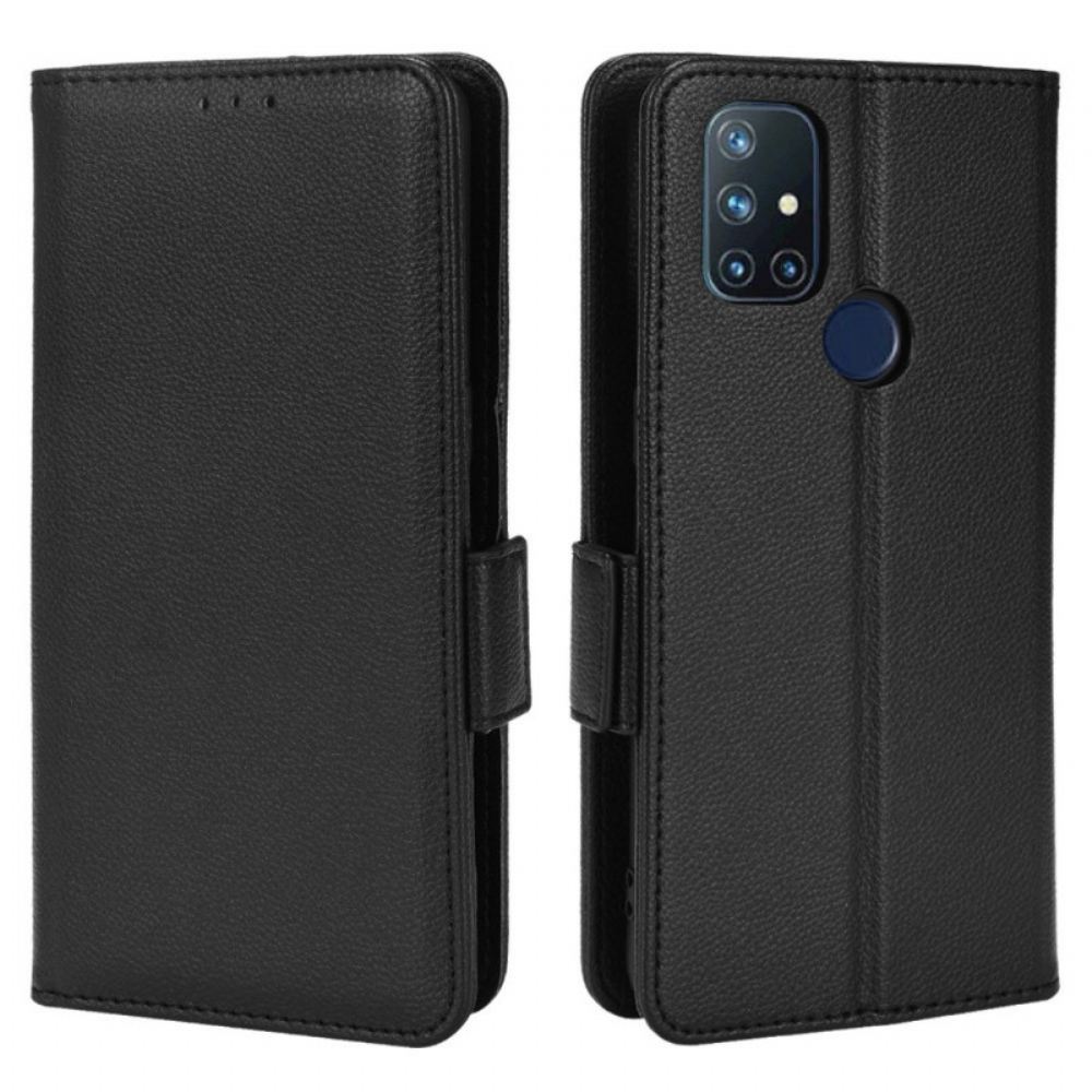Flipové Pouzdro Na OnePlus Nord N10 Kožené Pouzdro Klapka Dvojité Nové Barvy