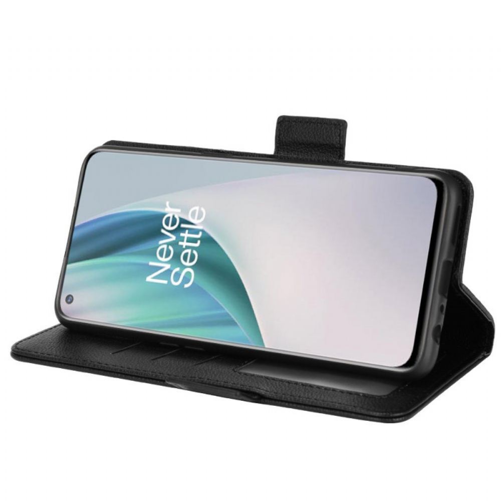 Flipové Pouzdro Na OnePlus Nord N10 Kožené Pouzdro Klapka Dvojité Nové Barvy