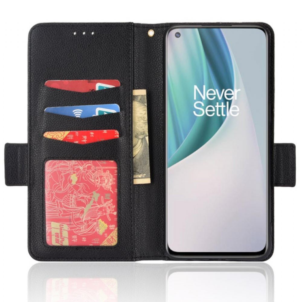 Flipové Pouzdro Na OnePlus Nord N10 Kožené Pouzdro Klapka Dvojité Nové Barvy