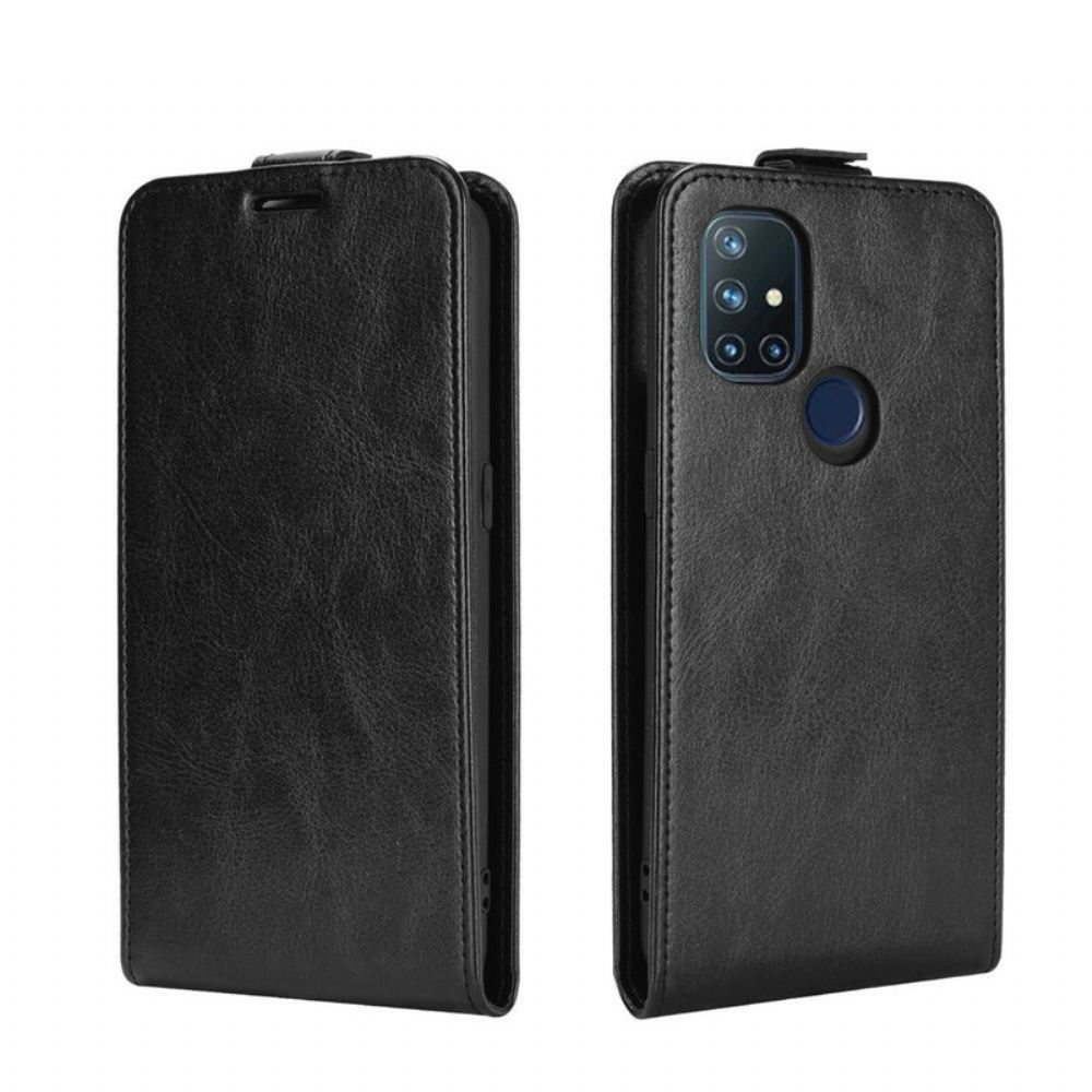Flipové Pouzdro Na OnePlus Nord N10 Kožené Pouzdro Kožený Efekt Vertikální Klapky