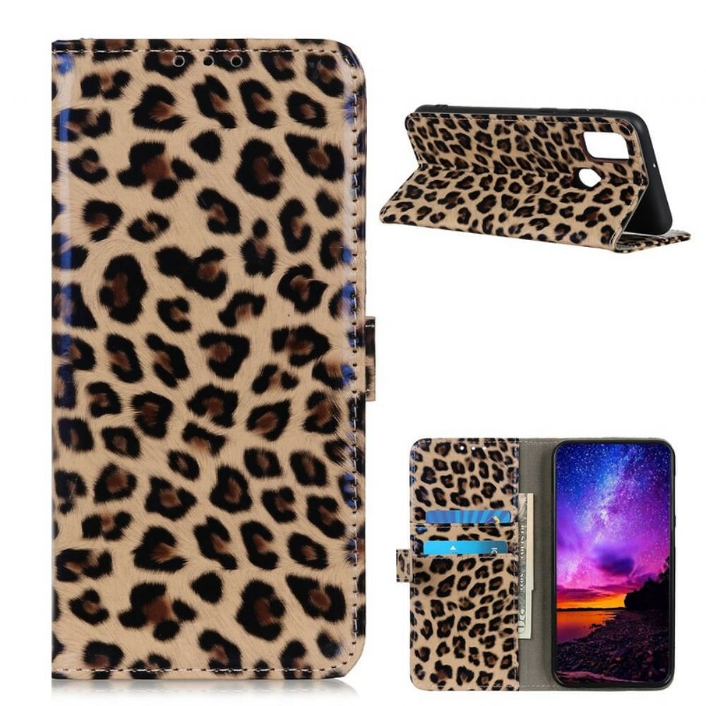 Flipové Pouzdro Na OnePlus Nord N10 Leopard