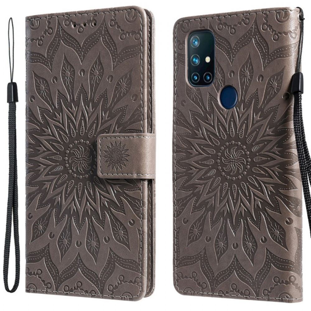 Flipové Pouzdro Na OnePlus Nord N10 Slunečnice