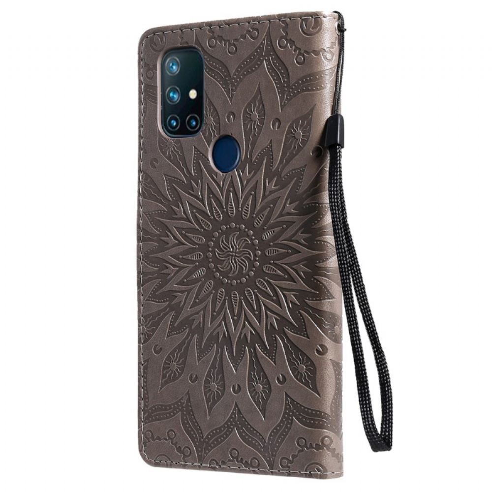 Flipové Pouzdro Na OnePlus Nord N10 Slunečnice