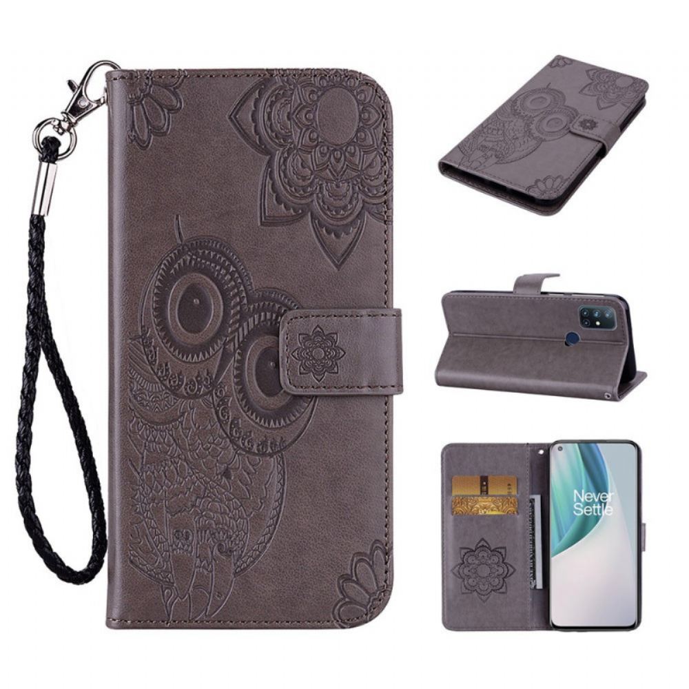 Flipové Pouzdro Na OnePlus Nord N10 Sova Mandala A Kouzlo