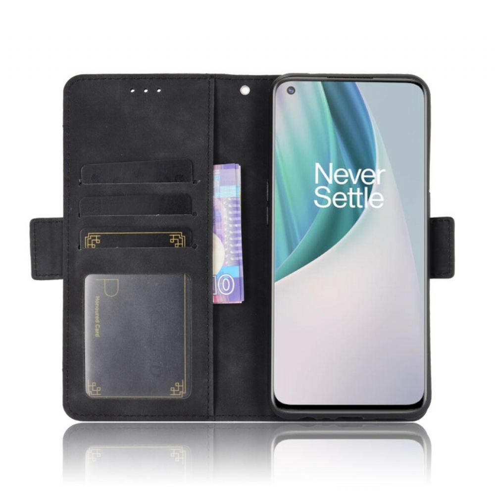 Flipové Pouzdro Na OnePlus Nord N10 Třída Premier S Více Kartami