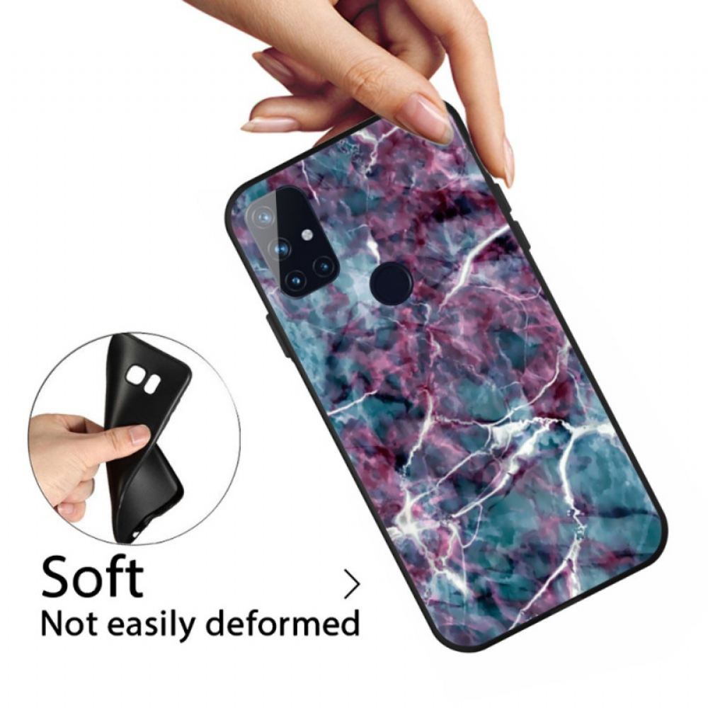 Kryt Na OnePlus Nord N10 Fialový Mramor