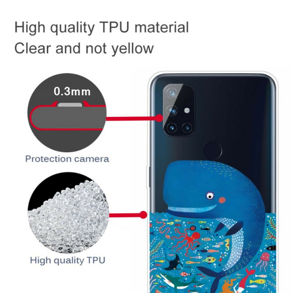 Kryt Na OnePlus Nord N10 Mořský Svět