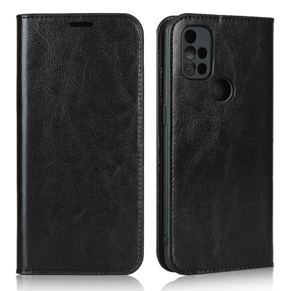 Kryty Na Mobil Na OnePlus Nord N10 Flipové Pouzdro Pravá Kůže