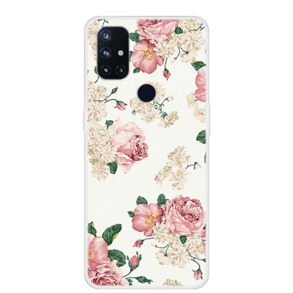 Kryty Na Mobil Na OnePlus Nord N10 Květiny Svobody
