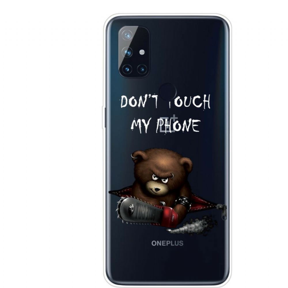 Kryty Na Mobil Na OnePlus Nord N10 Nebezpečný Medvěd