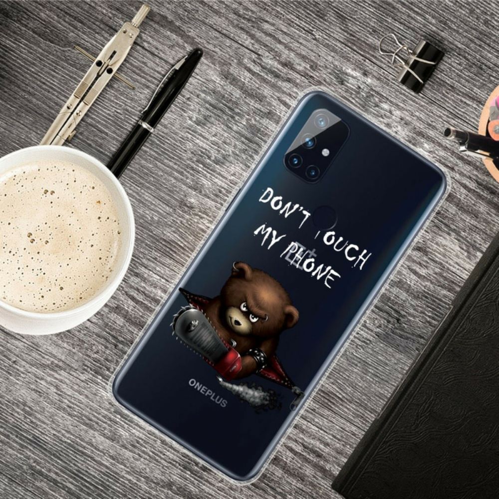 Kryty Na Mobil Na OnePlus Nord N10 Nebezpečný Medvěd