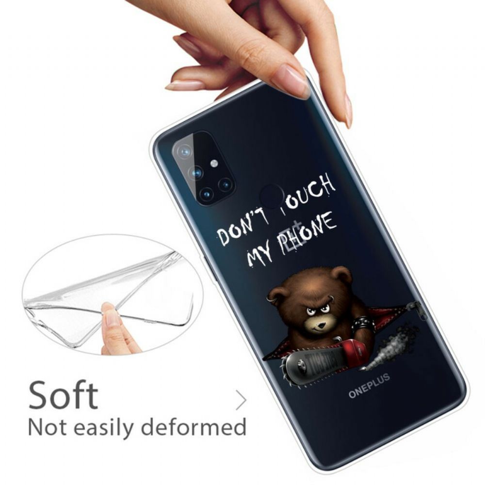 Kryty Na Mobil Na OnePlus Nord N10 Nebezpečný Medvěd