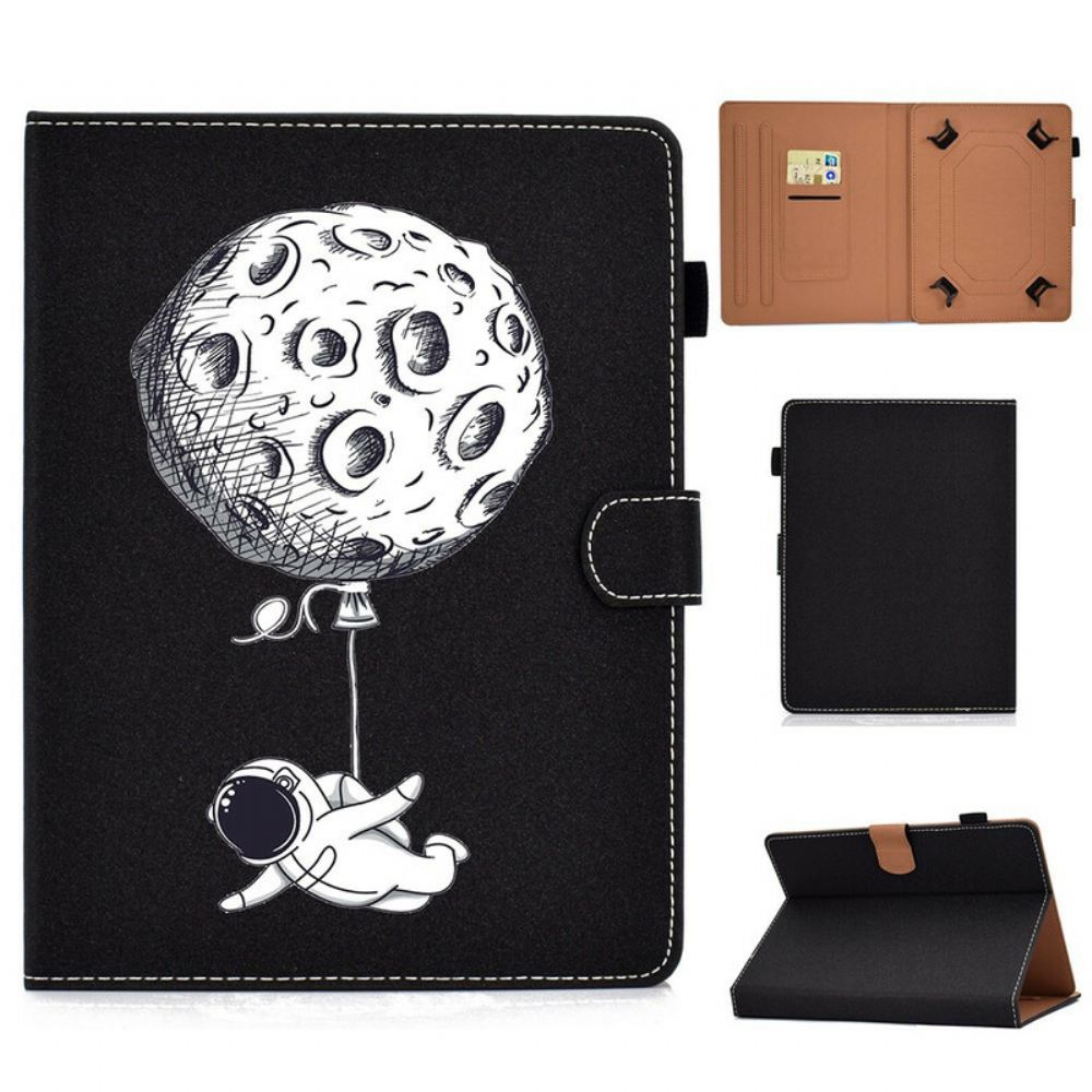 Flipové Pouzdro Na Samsung Galaxy Tab A 8" (2019) Astronaut Na Měsíci