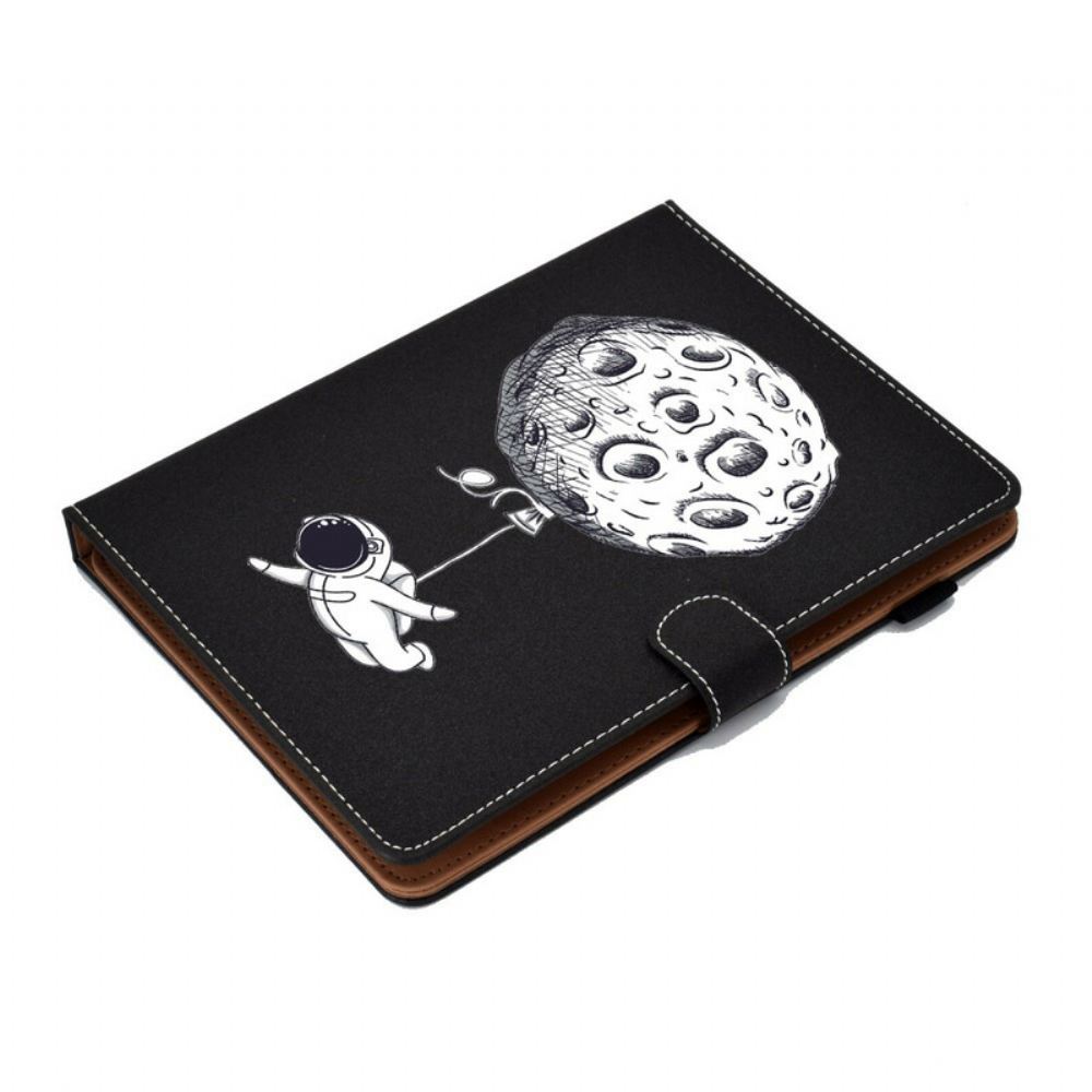 Flipové Pouzdro Na Samsung Galaxy Tab A 8" (2019) Astronaut Na Měsíci