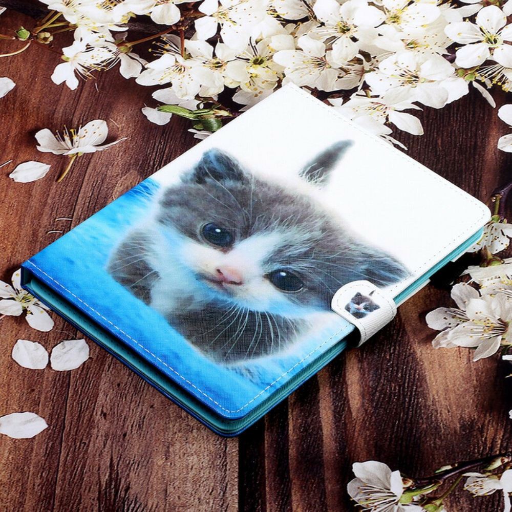 Flipové Pouzdro Na Samsung Galaxy Tab A 8" (2019) Emocionální Kočka