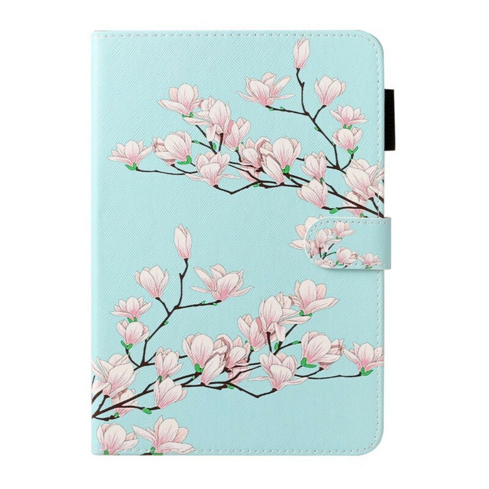 Flipové Pouzdro Na Samsung Galaxy Tab A 8" (2019) Kvetoucí Větev