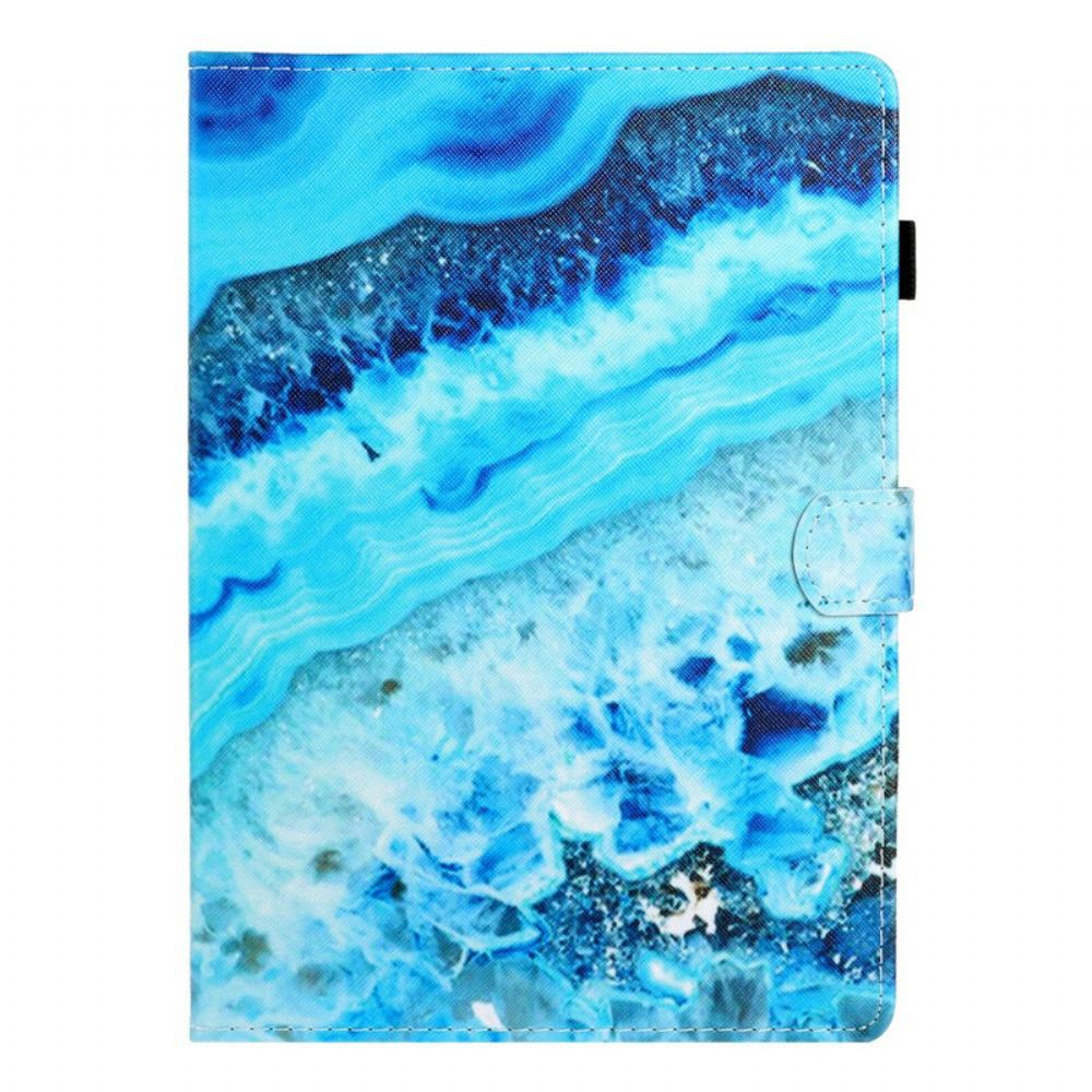 Flipové Pouzdro Na Samsung Galaxy Tab A 8" (2019) Modrý Kámen