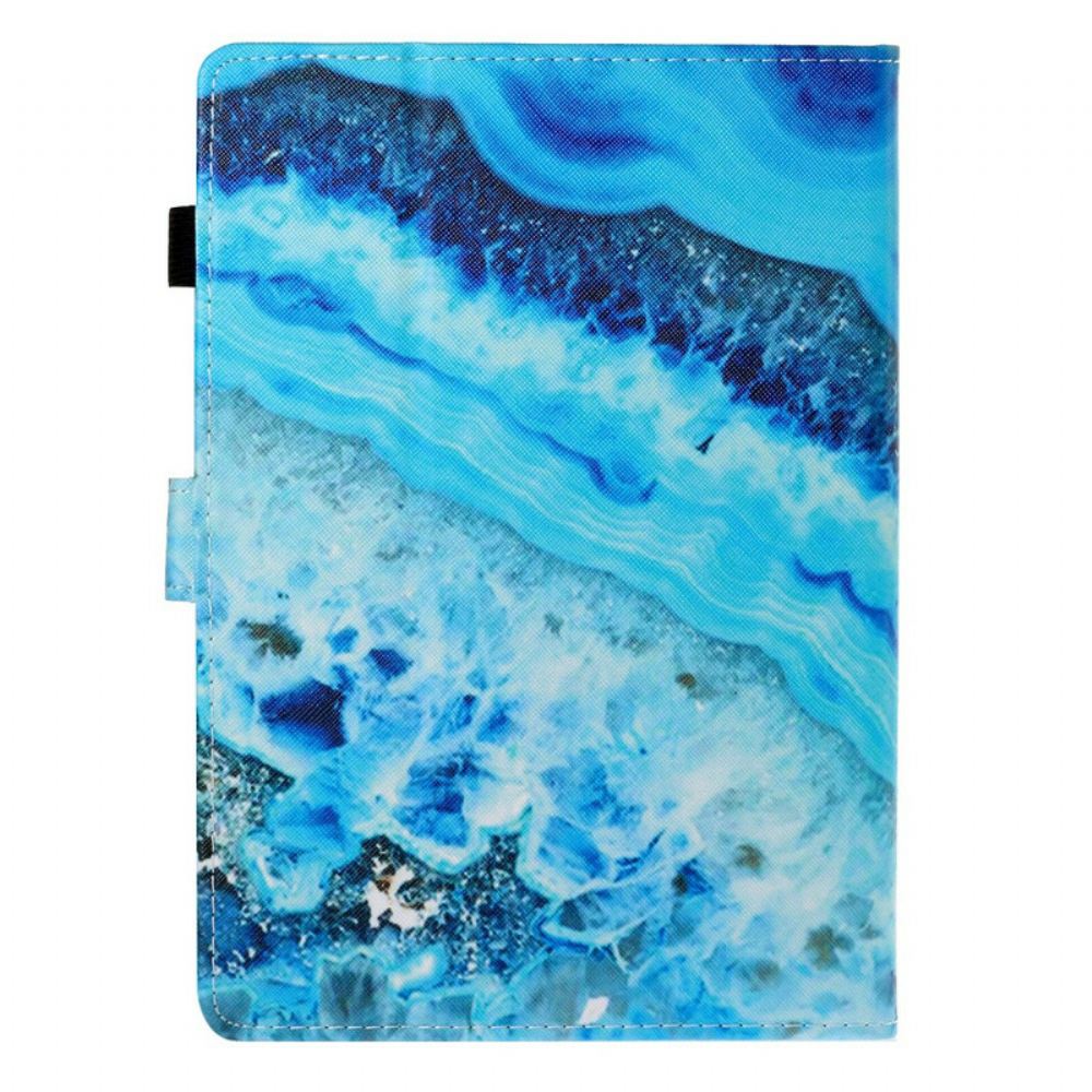 Flipové Pouzdro Na Samsung Galaxy Tab A 8" (2019) Modrý Kámen