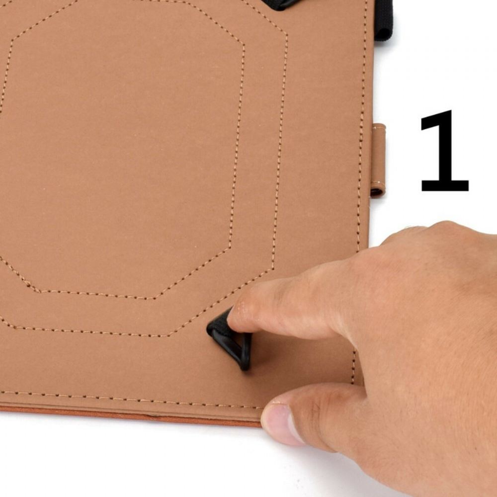 Flipové Pouzdro Na Samsung Galaxy Tab A 8" (2019) Pes A Kočka