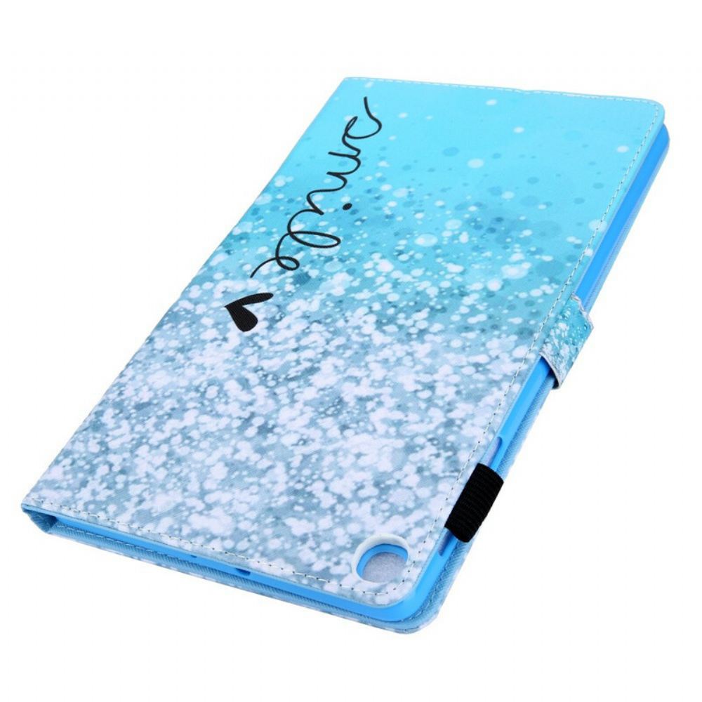 Flipové Pouzdro Na Samsung Galaxy Tab A 8" (2019) Třpytivé Tečky