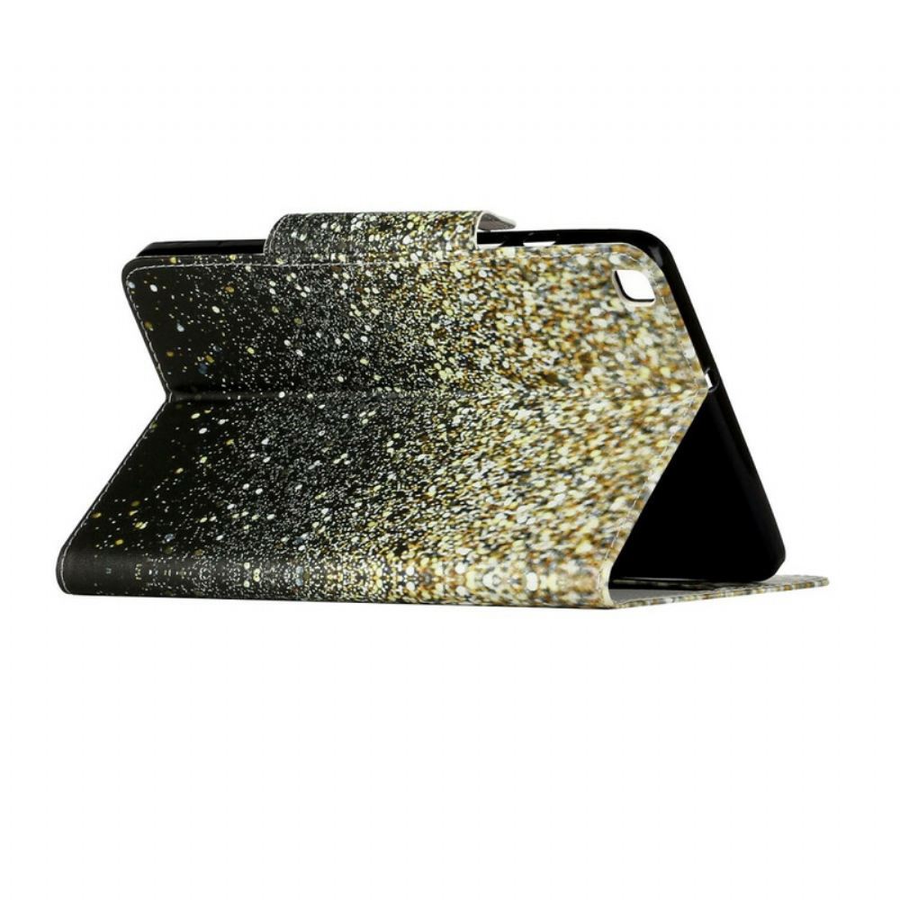 Flipové Pouzdro Na Samsung Galaxy Tab A 8" (2019) Zlatý Přechod
