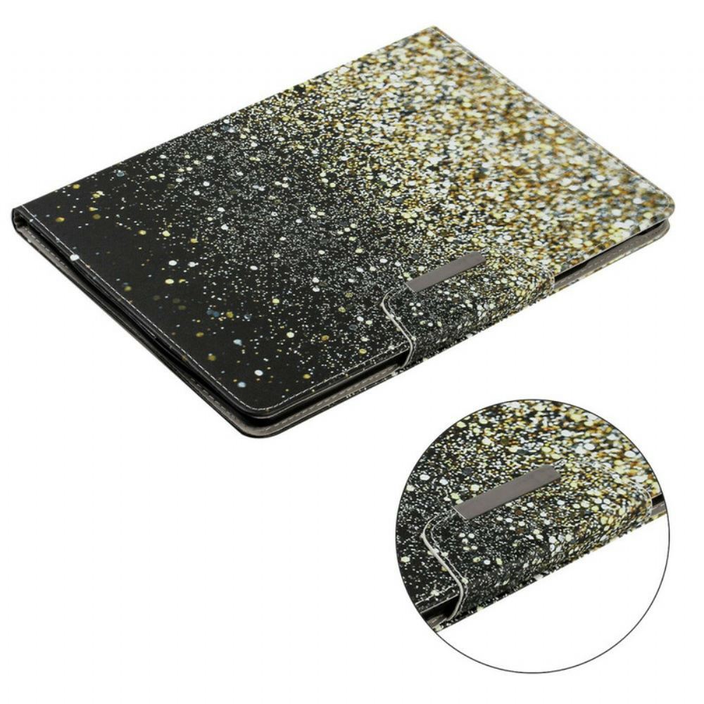 Flipové Pouzdro Na Samsung Galaxy Tab A 8" (2019) Zlatý Přechod