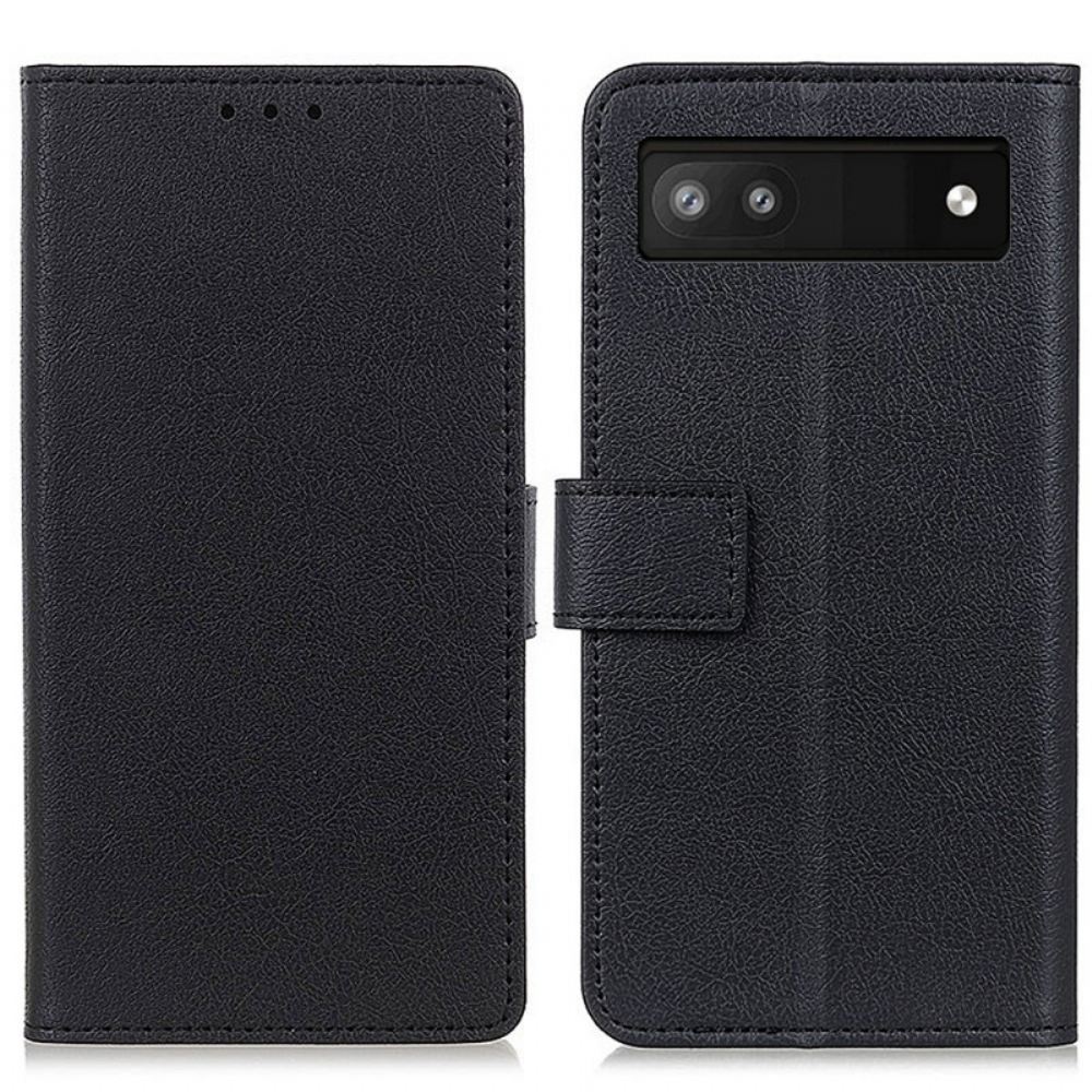 Kožené Pouzdro Na Google Pixel 6A Klasika