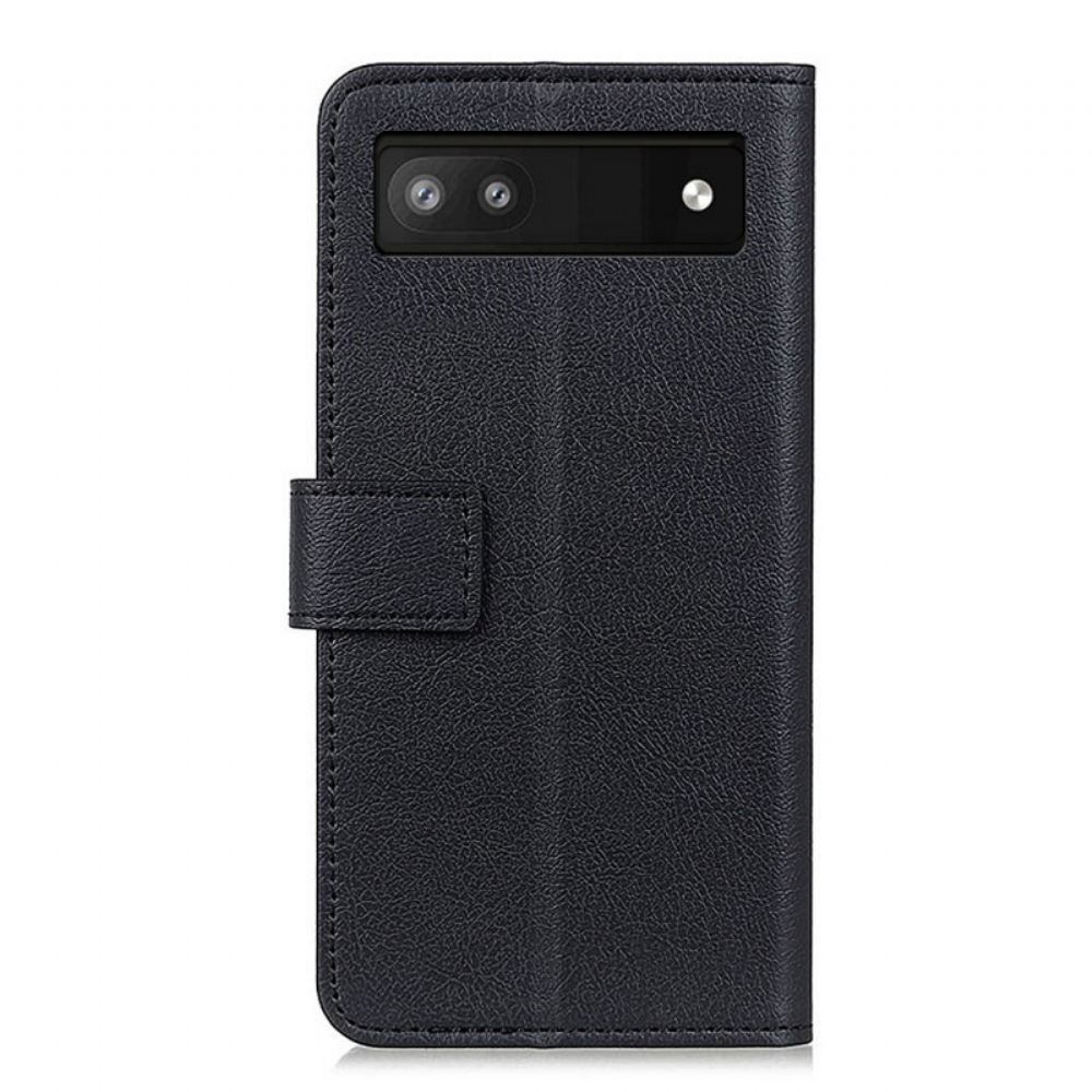 Kožené Pouzdro Na Google Pixel 6A Klasika
