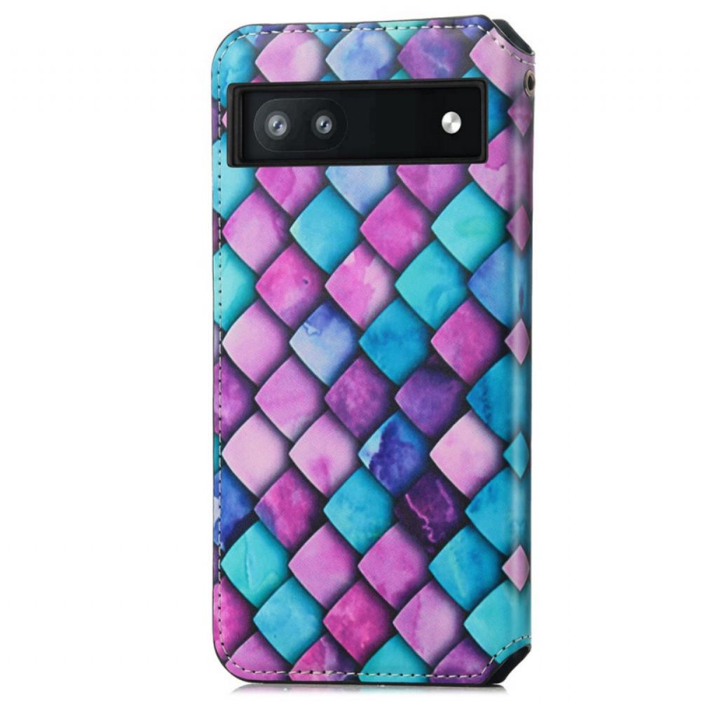 Kryty Na Mobil Na Google Pixel 6A Flipové Pouzdro Design Caseneo Rfid