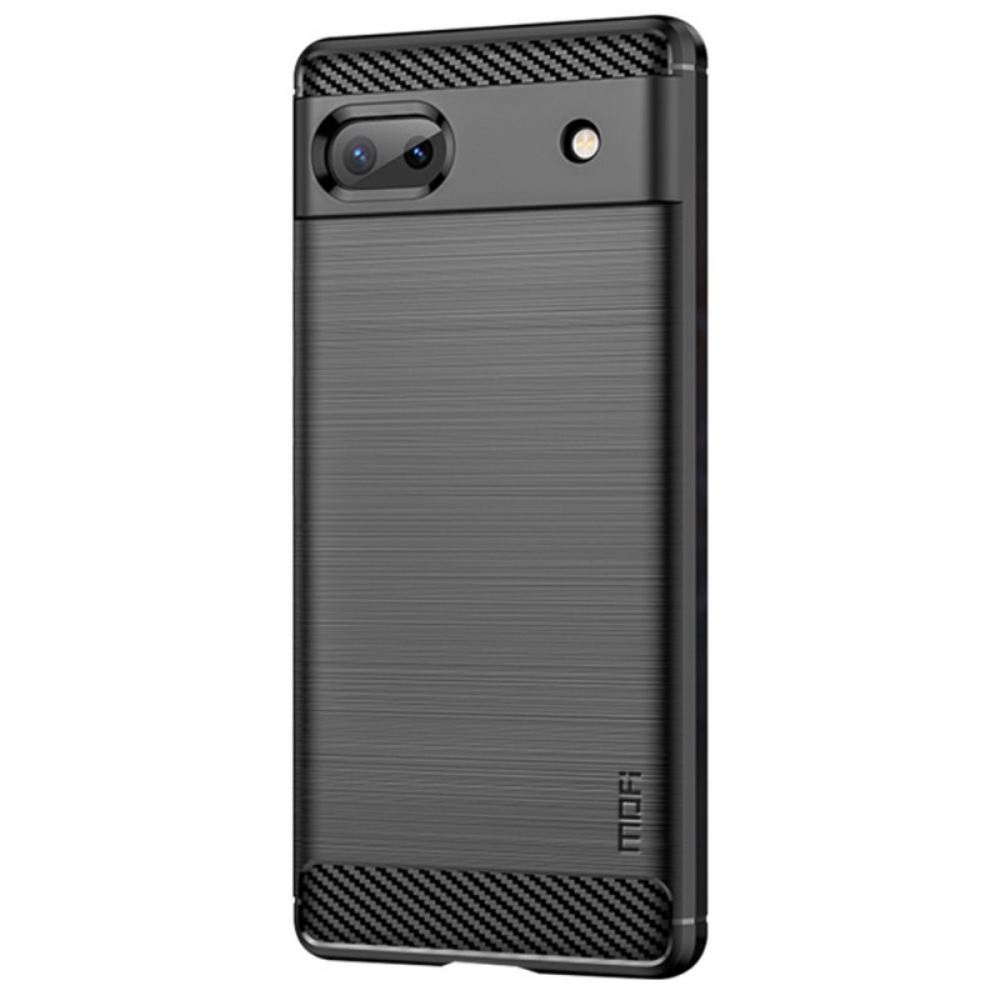 Kryty Na Mobil Na Google Pixel 6A Mofi Kartáčované Uhlíkové Vlákno