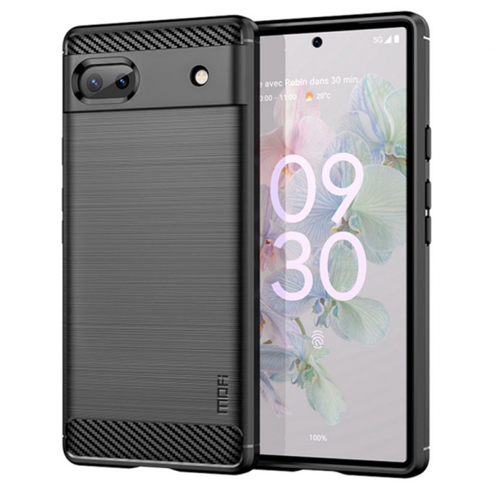 Kryty Na Mobil Na Google Pixel 6A Mofi Kartáčované Uhlíkové Vlákno