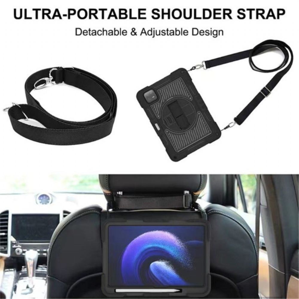 Kryt Xiaomi Pad 6 Pro Kryty Na Mobil Ultra Odolná S Ramenním Popruhem