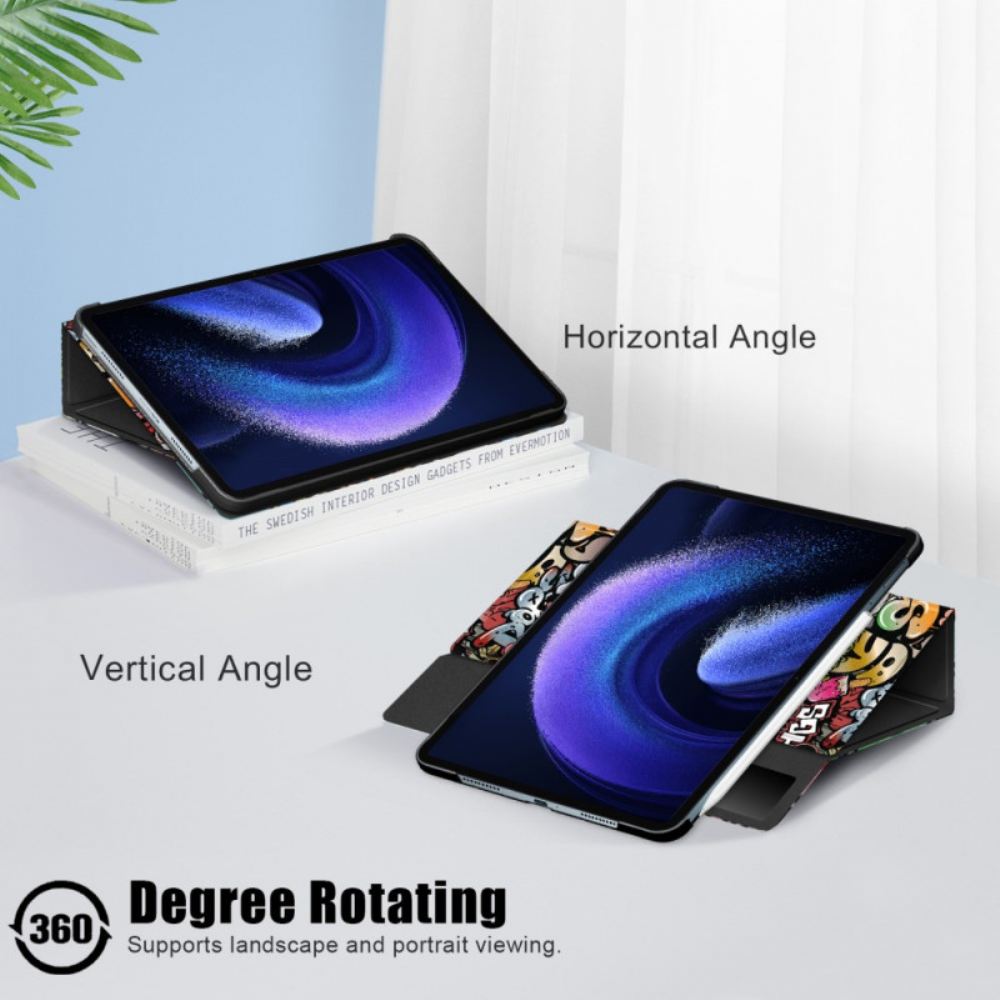 Xiaomi Pad 6 Pro Otočný Držák Na Stylus S Graffiti