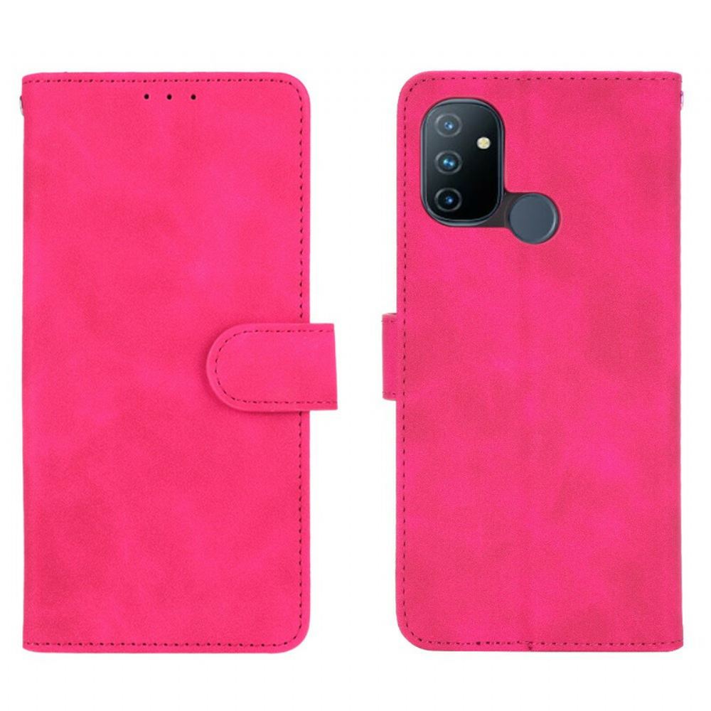 Flipové Pouzdro Na OnePlus Nord N100 Dotek Pokožky