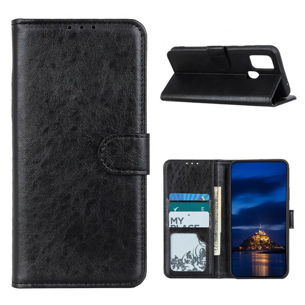 Flipové Pouzdro Na OnePlus Nord N100 Texturovaná Umělá Kůže