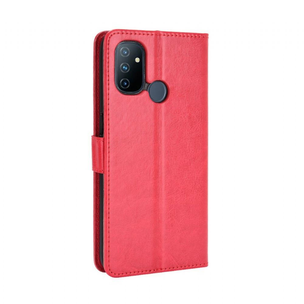 Flipové Pouzdro Na OnePlus Nord N100 Třpytivá Umělá Kůže