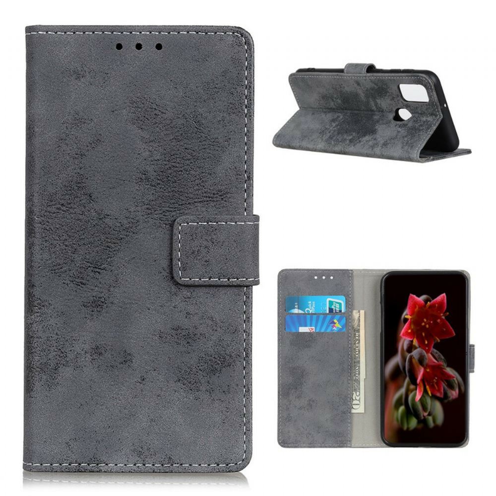 Flipové Pouzdro Na OnePlus Nord N100 Vintage Umělá Kůže
