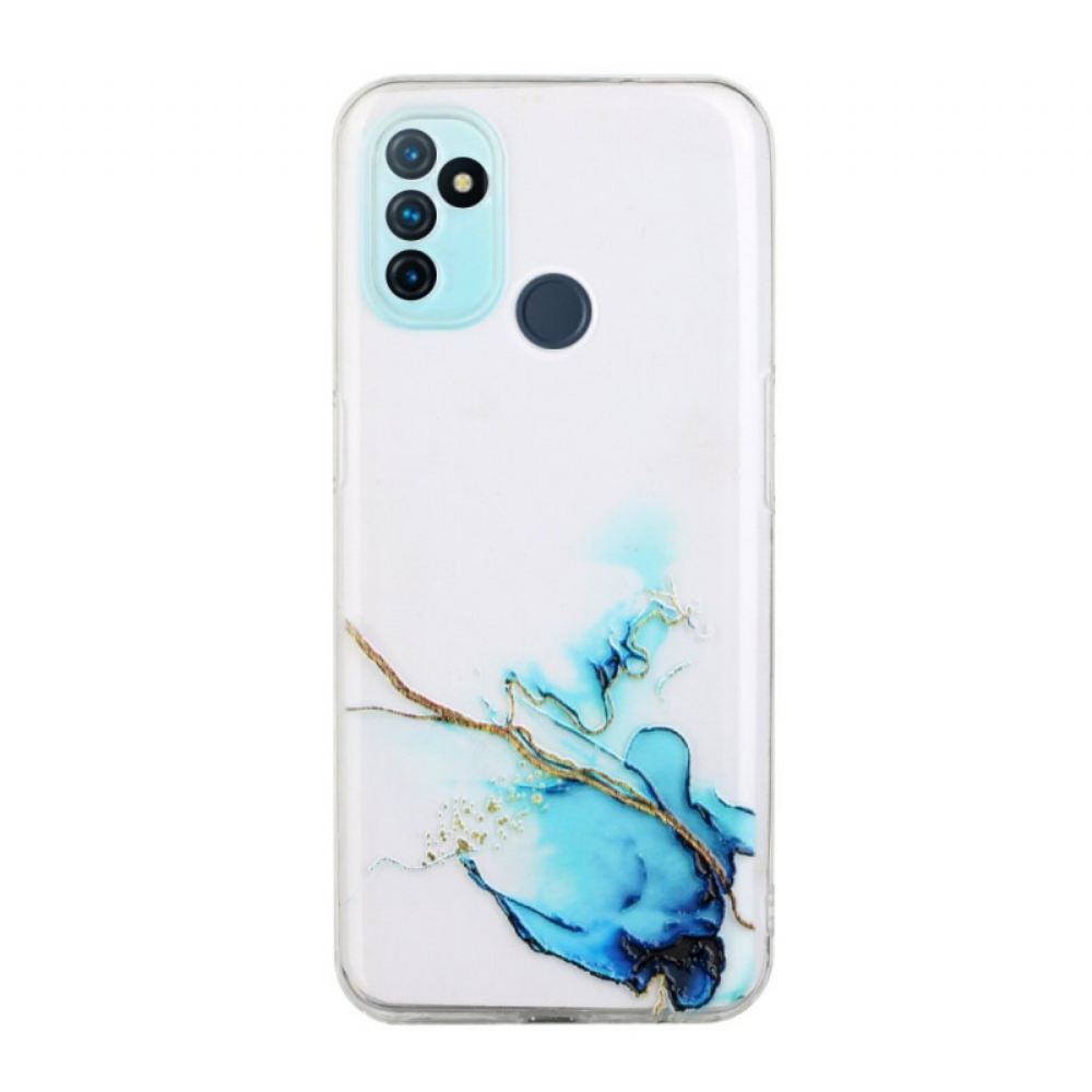 Kryt Na OnePlus Nord N100 Akvarelový Mramor