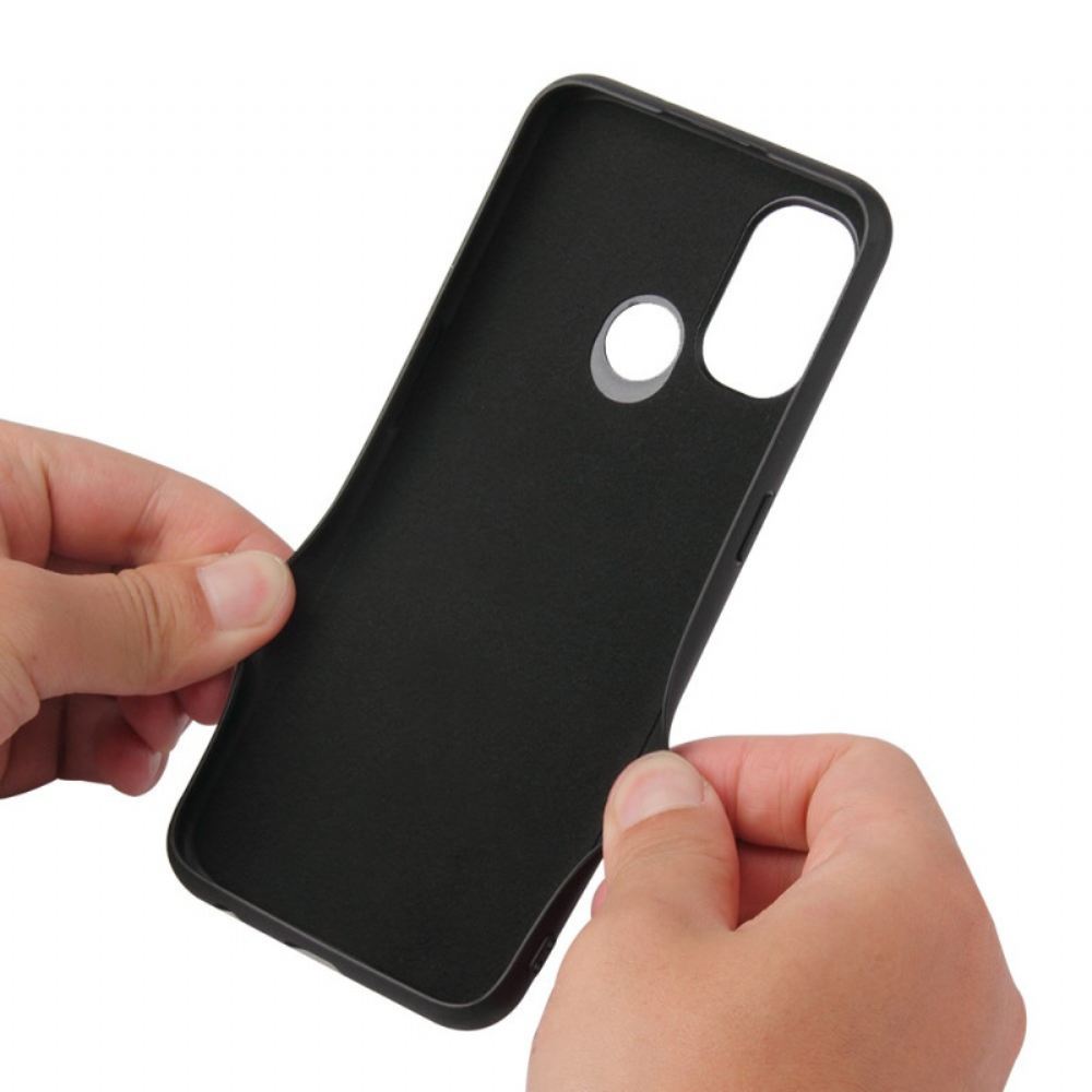 Kryt Na OnePlus Nord N100 Kroužek Z Uhlíkových Vláken