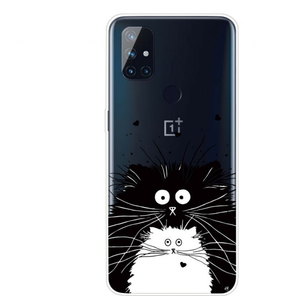 Kryt Na OnePlus Nord N100 Podívejte Se Na Kočky